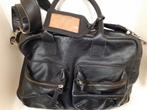 Cowboysbag echt leren handtas WD-022, Ophalen of Verzenden, Gebruikt, Zwart, Handtas