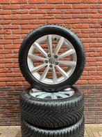 Originele VW Polo velgen (Merano) met Continental banden, Auto-onderdelen, Banden en Velgen, Ophalen, 16 inch, Winterbanden, Personenwagen
