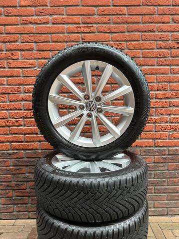 Originele VW Polo velgen (Merano) met Continental banden beschikbaar voor biedingen