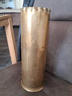 105mm Huls Vaas/Paraplubak - Gegraveerd, Verzamelen, Militaria | Tweede Wereldoorlog, Ophalen of Verzenden, Nederland, Hulzen of Bodemvondsten