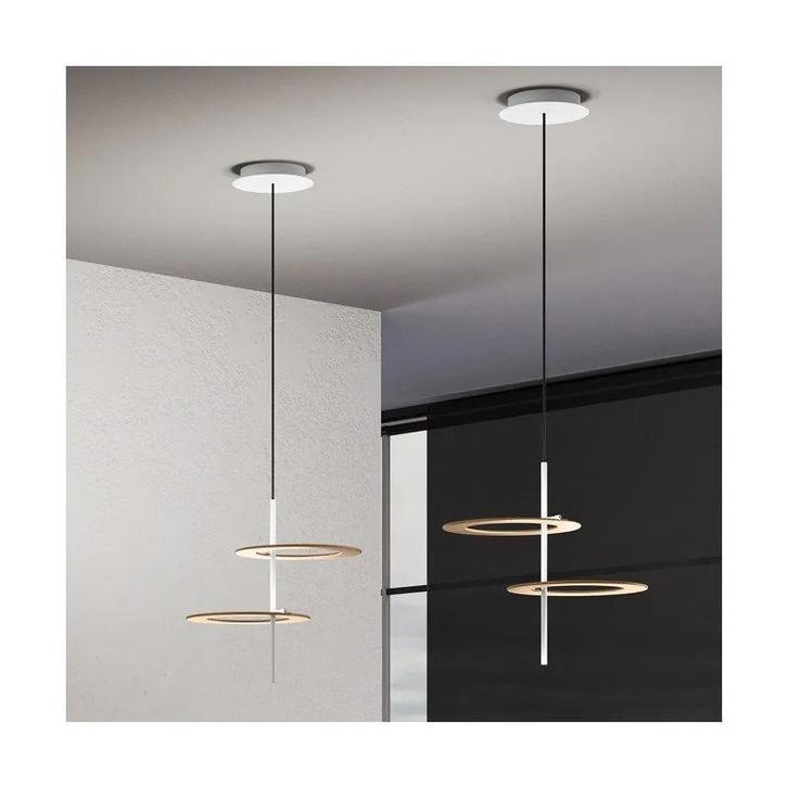 Icone Hula Hoop Hanglamp, Huis en Inrichting, Lampen | Hanglampen, Nieuw, 50 tot 75 cm, Overige materialen, Ophalen of Verzenden