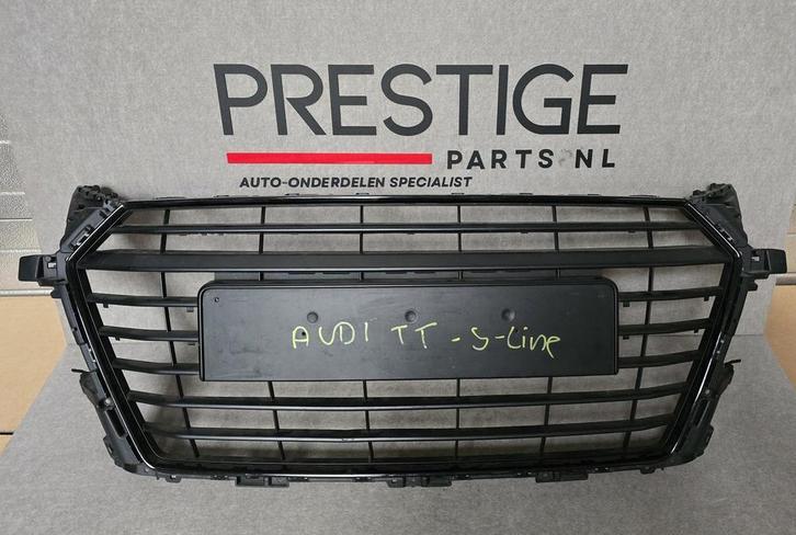 Grill Audi TT 8S TTS Origineel Grille 8S0853651A bj.2014-, Auto-onderdelen, Carrosserie en Plaatwerk, Bumper, Voor, Gebruikt, Herkomst onderdeel bekend
