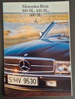 Mercedes 300 SL 420 SL 500SL / Folder Nedelands 1986, Ophalen of Verzenden, Zo goed als nieuw, Mercedes
