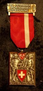 Eremedaille schutterswedstrijd Biel-Bienne 1983, Zwitserland, Postzegels en Munten, Penningen en Medailles, Verzenden, Overige materialen