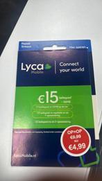 Lyca 5€ Prepaid Simkaarten, Ophalen of Verzenden, Nieuw, Overige providers