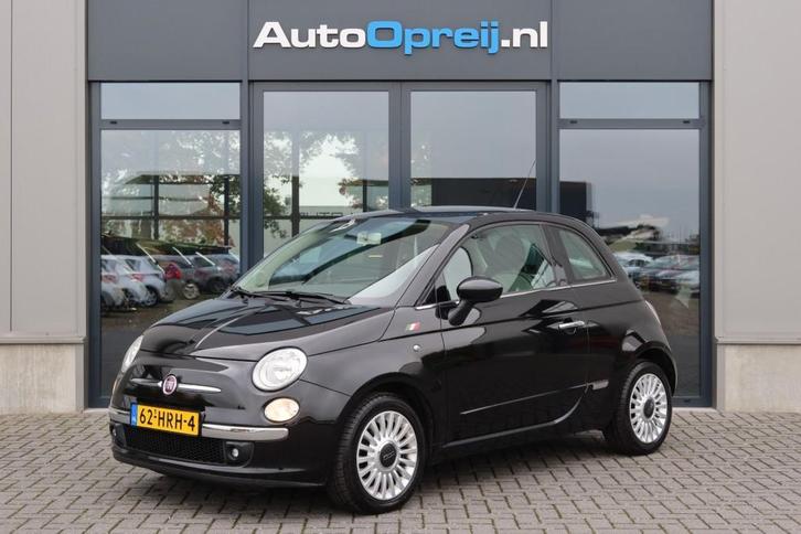 Fiat 500 1.2 Lounge Airco, Panoramadak, LM-Velgen, Auto's, Fiat, Bedrijf, ABS, Airbags, Airconditioning, Bluetooth, Centrale vergrendeling