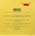 J S Bach - Konzert Fur Violine Archiv Produktion SAPM 198321, Cd's en Dvd's, Vinyl | Klassiek, Overige typen, Barok, Zo goed als nieuw