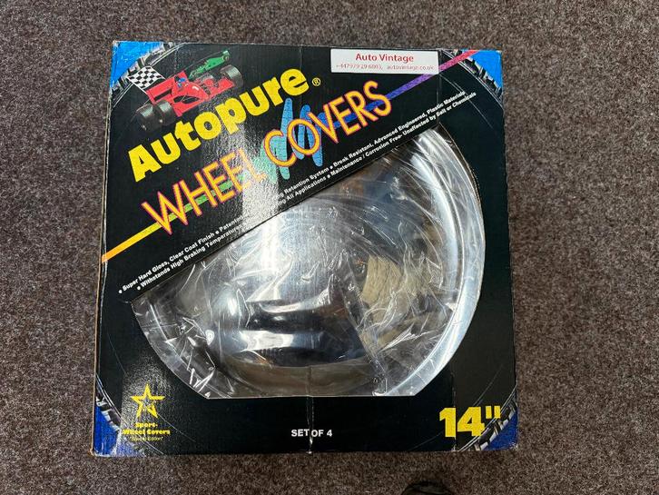 Wieldoppen Smoothie Chrome 14 inch mooi voor een airstream, Auto diversen, Wieldoppen, Nieuw, Ophalen of Verzenden