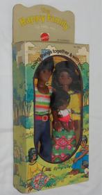 Vintage Barbie The Happy Family African American 1974 Mattel, Verzenden, Zo goed als nieuw, Pop