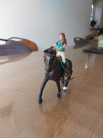 Schleich paard met ruiter en rijtuig, Ophalen of Verzenden, Gebruikt, Jongen of Meisje