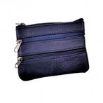 Sleuteletui Portemonnee Dames Donkerblauw Leren Autosleutel, Overige merken, Birgitta-Gracht 33, 6465 EL Kerkrade, Nederland, Nieuw