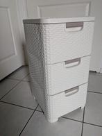 Kastje. Ladekastje. Curver, Ophalen, Minder dan 50 cm, Zo goed als nieuw, 3 of 4 laden