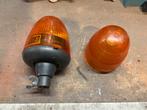 Oranje zwaailamp 2 x 12volt en 1 x 24 volt, Ophalen of Verzenden, Gebruikt