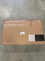 LG 34WR50QK-B - QHD Curved Ultrawide Monitor - 100hz, Computers en Software, Monitoren, Gaming, 3 tot 5 ms, -, Curved
