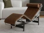 Corbusier Cassina LC4 Chaise Longue | NIEUW | Kleuren, Info@Deluxfurn.com, Deluxfurn, Ophalen of Verzenden, Expeditieweg 9B