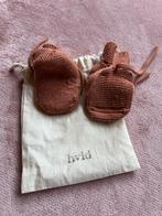 Hvid Merino Slofjes 9-15 maanden, Ophalen, Zo goed als nieuw, Jongetje of Meisje, Slofjes