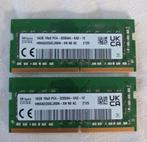 SK Hynix 32GB 2x 16GB DDR4 3200MHz SODIMM laptop geheugen, Computers en Software, RAM geheugen, 32 GB, DDR4, Ophalen of Verzenden