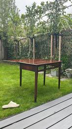 Notenhouten bridge tafel antiek, Ophalen