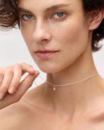 Zeeman Ketting 45cm 925 Sterling Zilver met Rhodium Plating, Ophalen of Verzenden, Nieuw, Zilver, Zilver