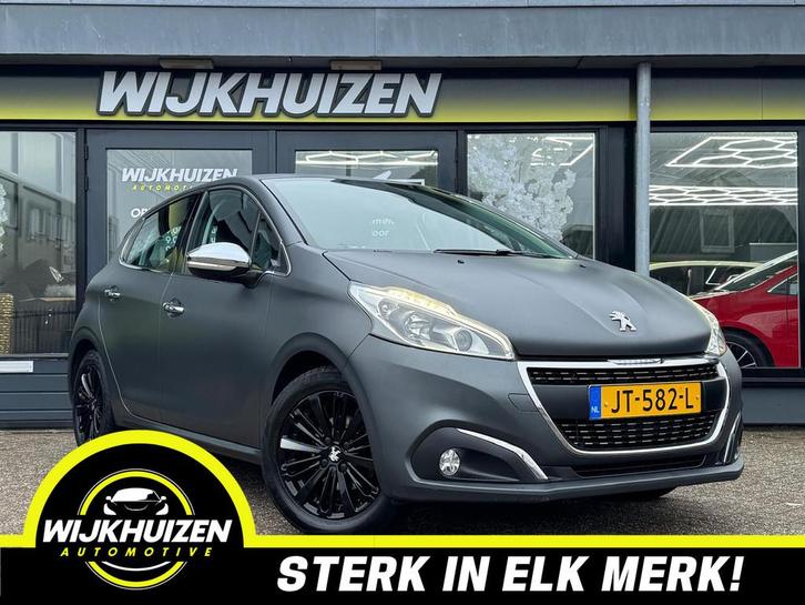 Peugeot 208 1.2 PureTech Mat Grijs mer Led ! 15 Inch ! Clima, Auto's, Peugeot, Bedrijf, Te koop, ABS, Achteruitrijcamera, Airbags