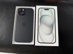 iPhone 15 128gb Black Nieuw in doos + Garantie, Ophalen, 128 GB, IPhone 15, Zwart