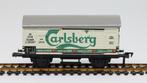 Fleischmann H0 2-assige blikken wagon 1213 Carlsberg, Gebruikt, Gelijkstroom, Fleischmann, Wagon