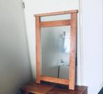 Vintage antieke spiegel in perfecte staat, Ophalen, Rechthoekig, Minder dan 50 cm, Minder dan 100 cm