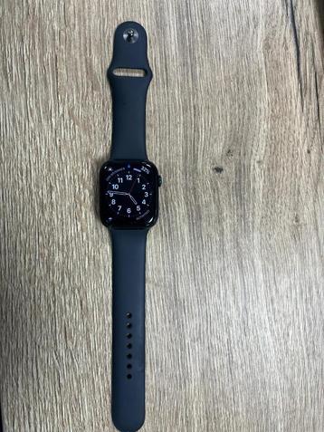 Apple watch series 7 45mm zwart beschikbaar voor biedingen