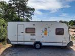 Knaus Sudwind 500 TKM - met stapelbed en stallingsplaats, Caravans en Kamperen, Ophalen of Verzenden, Gebruikt