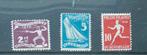 1928 Olympische Spelen Amsterdam 3 zegels, Postzegels en Munten, Ophalen of Verzenden