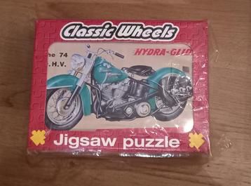 Classic Wheels - Harley Davidson Hydra Glider Jigsaw puzzel beschikbaar voor biedingen
