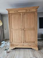 XL Frans antieke kledingkast servieskast demontabel, Gebruikt, The restyle store, 200 cm of meer, .