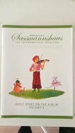 Viool boek, muziekboek bärenreiter's Sassmansshaus, Klassiek, Les of Cursus, Ophalen of Verzenden, Zo goed als nieuw