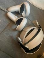 Meta Quest Controllers + Pro Headstrap - Zo goed als nieuw, Spelcomputers en Games, Virtual Reality, Ophalen of Verzenden, Zo goed als nieuw