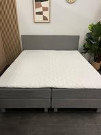 Boxspring Grijs 180x200cm, Ophalen, 180 cm, 200 cm, Grijs