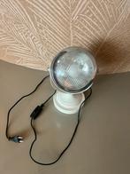 Vintage Koplamp Tafellamp, Huis en Inrichting, Ophalen, Gebruikt, Metaal, Minder dan 50 cm