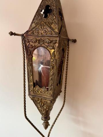 Antieke Processie Kaars Lamp #Katholiek #Processie #antiek beschikbaar voor biedingen