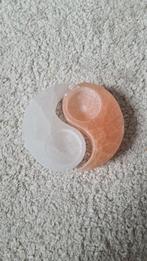 Yin Yang Seleniet Theelichthouder, Huis en Inrichting, Woonaccessoires | Kandelaars en Kaarsen, Overige materialen, Nieuw, Ophalen of Verzenden