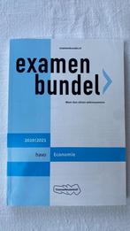 exmanenbundel havo Economie 2020/2021, Ophalen of Verzenden, Zo goed als nieuw, HAVO, Economie