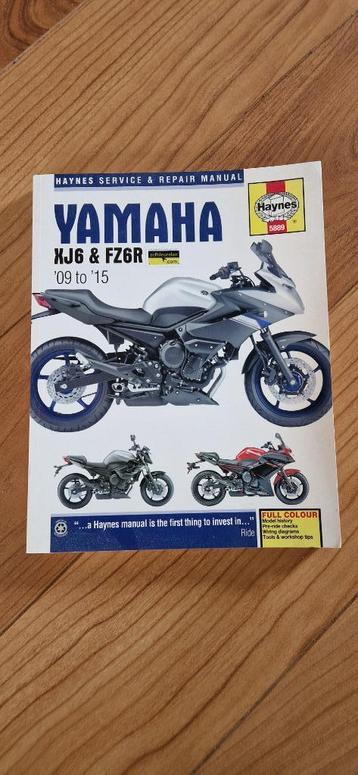 Haynes Yamaha XJ6 en FZ6R Service en repair manual beschikbaar voor biedingen