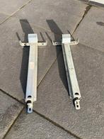 2 x steunpoot caravan aanhanger, Ophalen