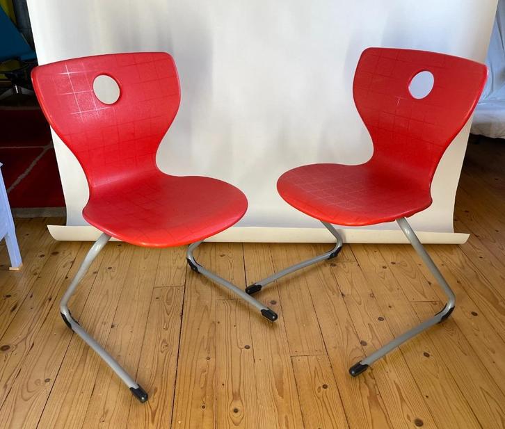 2x PantoSwing-Lupo Verner Panton, Huis en Inrichting, Bureaustoelen, Gebruikt, Zwart, Ophalen