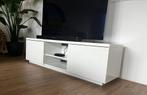 BYÅS Tv-meubel, hoogglans wit, 160x42x45 cm, Huis en Inrichting, Kasten | Televisiemeubels, 150 tot 200 cm, Minder dan 100 cm