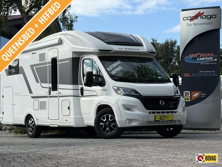 Adria Matrix Plus 670 SC Queensbed - AUTOMAAT 9-traps, Caravans en Kamperen, Campers, Bedrijf, tot en met 4, Half-integraal, Adria