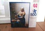 Het Melkmeisje- Puzzel- 500 stukjes- met poster- jumbo, Ophalen, Zo goed als nieuw