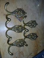 5 leeuwen koppen kleding hangers, Ophalen of Verzenden, Metaal, Wandkapstok, Minder dan 100 cm