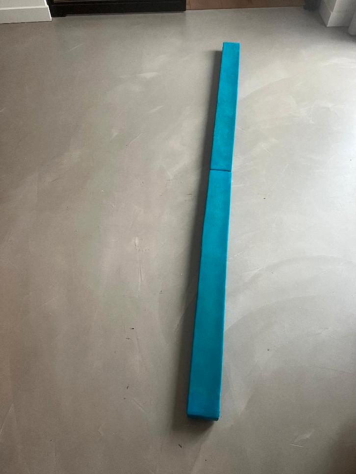 Dakta evenwichtsbalk 210 cm, Sport en Fitness, Turnen, Gebruikt, Materiaal, Maat 36 t/m 42, Blauw, Verzenden