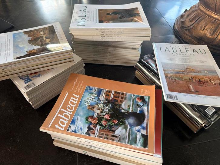 Tableau Magazines 1982-2001 - Complete Collectie, Boeken, Tijdschriften en Kranten, Gelezen, Overige typen, Ophalen