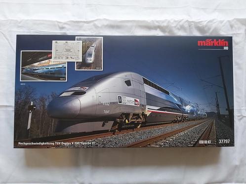 Märklin Hogesnelheidstrein TGV Duplex V 150 - 37797, Hobby en Vrije tijd, Modeltreinen | H0, Nieuw, Treinset, Wisselstroom, Märklin