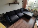 Ikea Vimle Hoekbank Opbergruimte Grijs Zwart chaise longue, Ophalen, Stof, 250 tot 300 cm, Gebruikt
